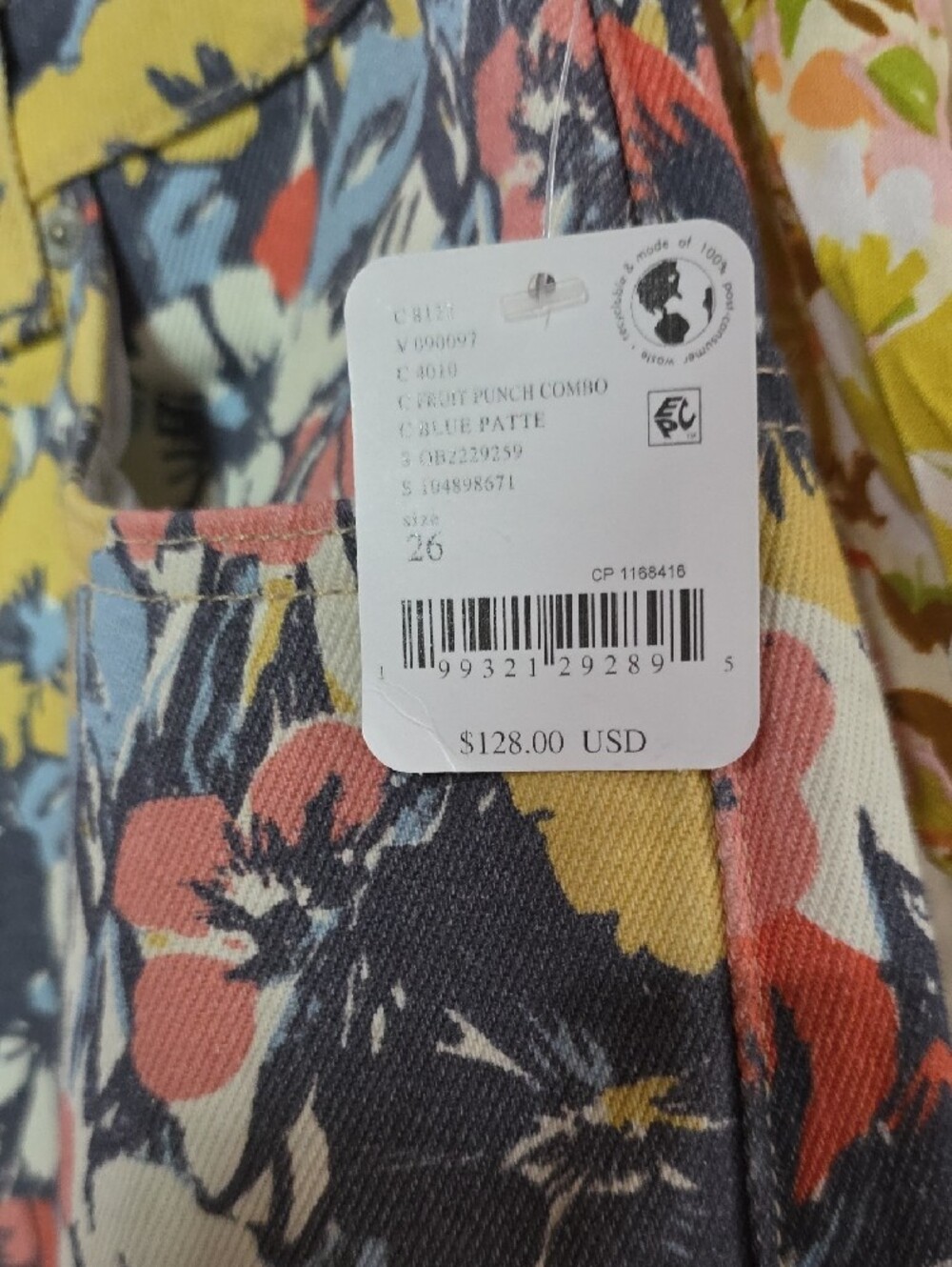 We The Free Deep Trance Printed Jeans - Picture 2 of 6